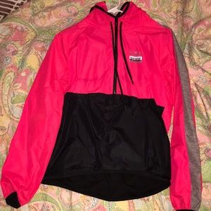 PINK windbreaker jacket!